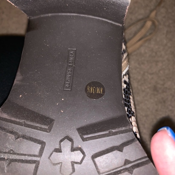 Vince Camuto Lace-Up Ankle Boots - Picture 9 of 11